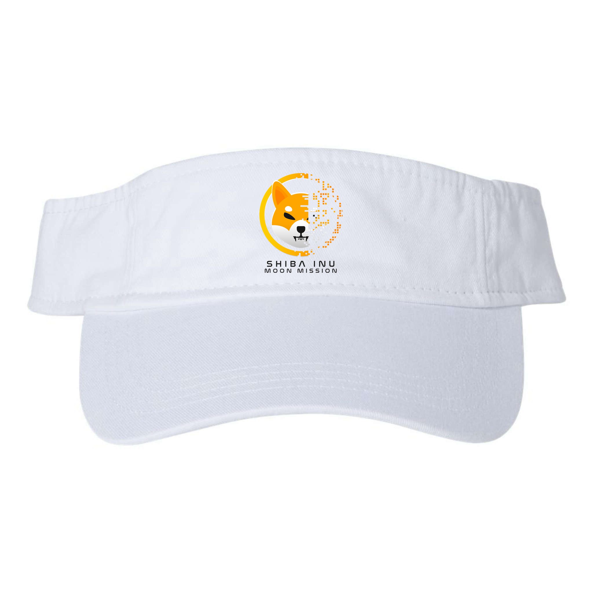 Shiba Inu Moon Mission DOGE Coin Cryptocurrency Visor