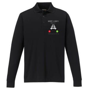 Sorry I Missed Your Call I Was On Another Line Train Lovers Performance Long Sleeve Polo