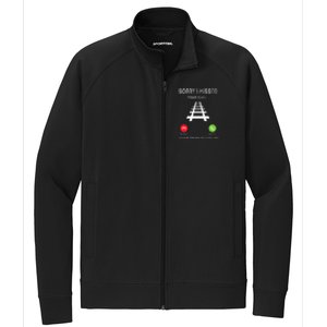 Sorry I Missed Your Call I Was On Another Line Train Lovers Stretch Full-Zip Cadet Jacket