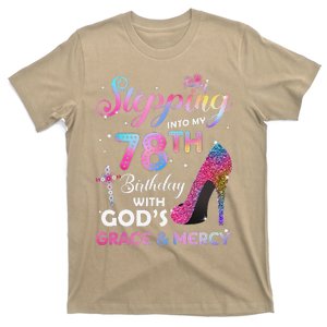 Stepping Into My 78th Birthday Gift Women 78 Years Old Pumps T-Shirt