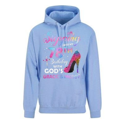 Stepping Into My 78th Birthday Gift Women 78 Years Old Pumps Unisex Surf Hoodie