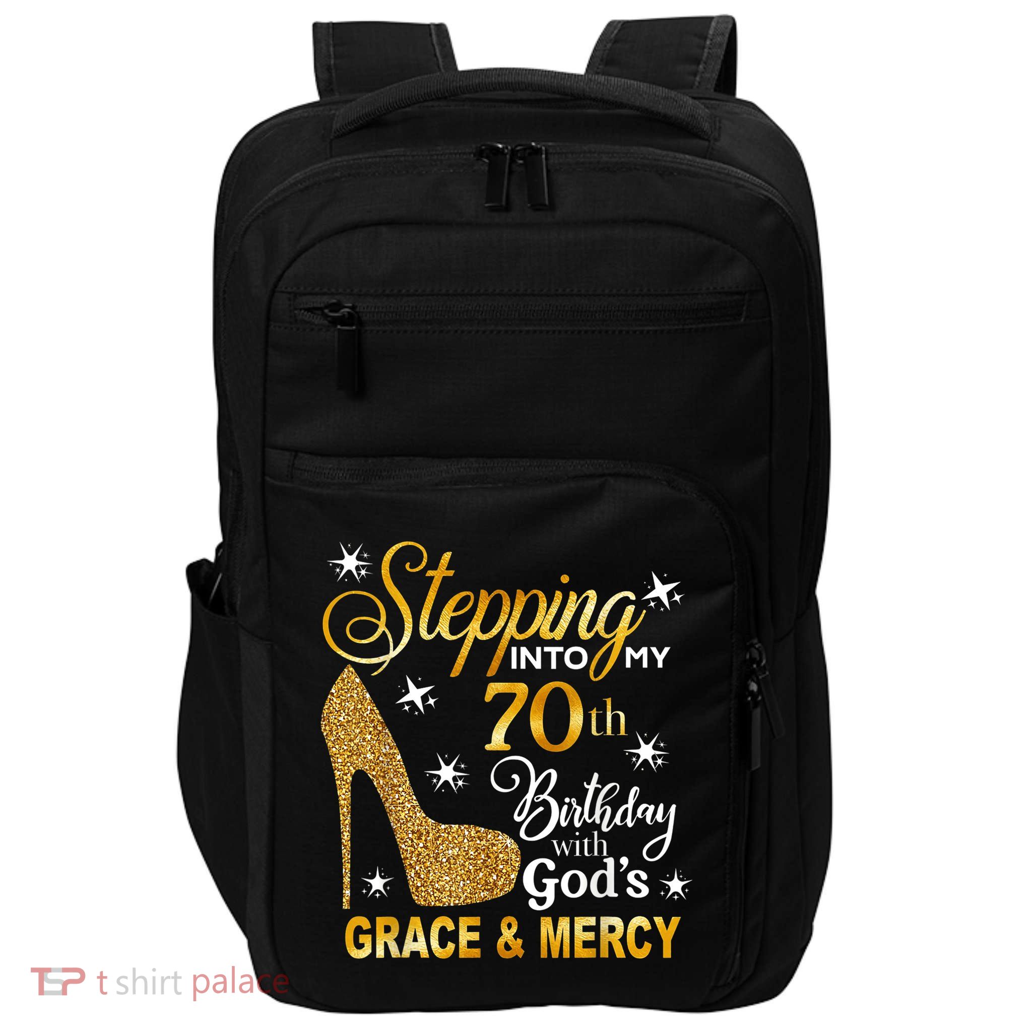Stepping into my 70th birthday with God's grace & Mercy Impact Tech Backpack