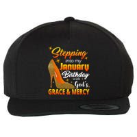 Stepping Into My January Birthday With God's Grace And Mercy Wool Snapback Cap