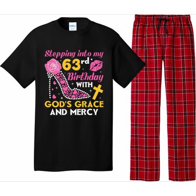 Stepping Into My 63rd Birthday With God's Graces Mercy Pajama Set