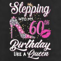 Stepping Into My 60th Birthday Like A Queen Cool Comfort Performance Bucket Hat