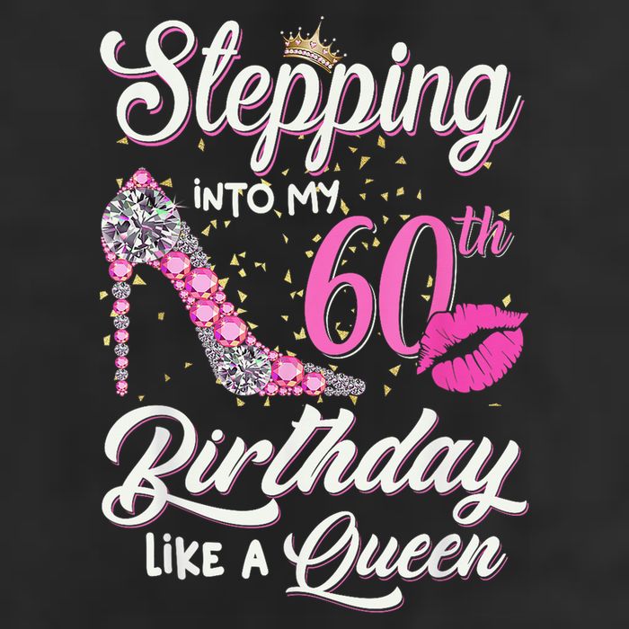 Stepping Into My 60th Birthday Like A Queen Cool Comfort Performance Bucket Hat