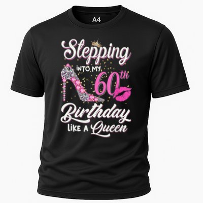 Stepping Into My 60th Birthday Like A Queen Performance Shirt