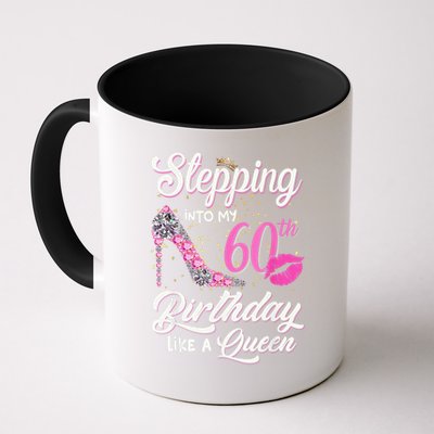 Stepping Into My 60th Birthday Like A Queen Mug