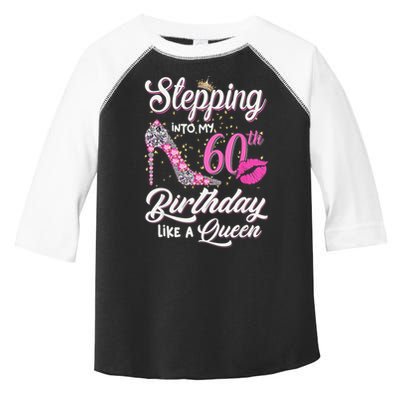 Stepping Into My 60th Birthday Like A Queen Toddler Fine Jersey T-Shirt