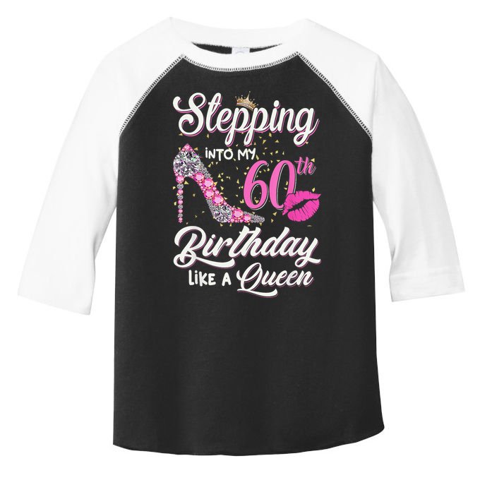 Stepping Into My 60th Birthday Like A Queen Toddler Fine Jersey T-Shirt