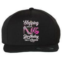 Stepping Into My 60th Birthday Like A Queen Wool Snapback Cap