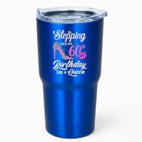 Stepping Into My 60th Birthday Like A Queen Tumbler
