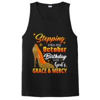 Stepping Into My October Birthday With God's Grace And Mercy PosiCharge Competitor Tank