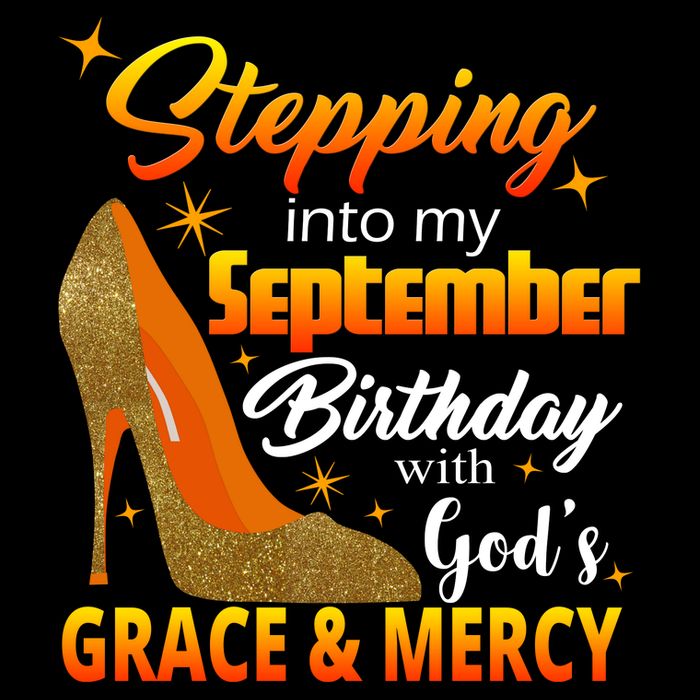 Stepping Into My September Birthday With God's Grace And Mercy 16 in Basic Backpack