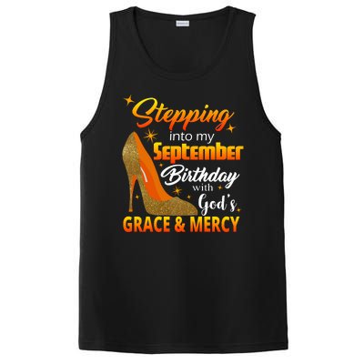 Stepping Into My September Birthday With God's Grace And Mercy PosiCharge Competitor Tank