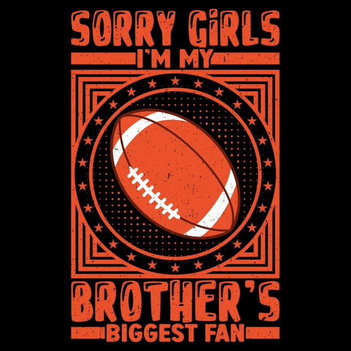 Sorry IM My BrotherS Biggest Fan Cooling Performance Crew T-Shirt