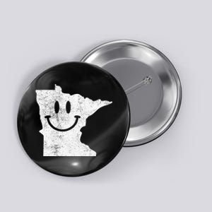 Smiling In Mn – Funny Minnesota Happy Face Button