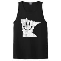 Smiling In Mn – Funny Minnesota Happy Face PosiCharge Competitor Tank