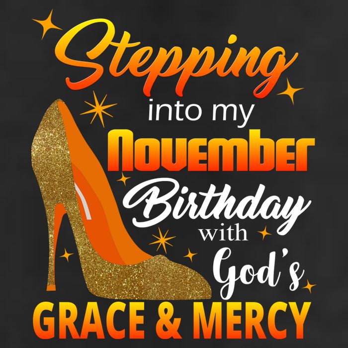 Stepping Into My November Birthday With God's Grace And Mercy 15oz Campfire Ceramic Mug