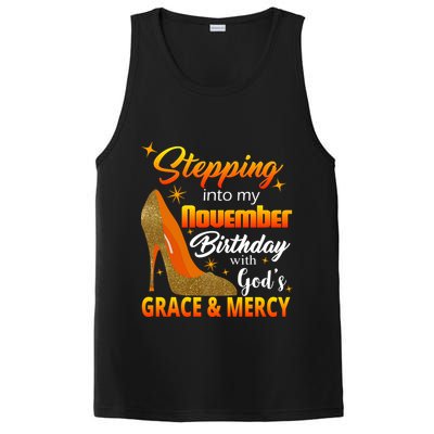 Stepping Into My November Birthday With God's Grace And Mercy PosiCharge Competitor Tank