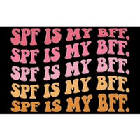 SPF Is My BFF Dermatology Dermatologist Sunscreen Skincare Bumper Sticker