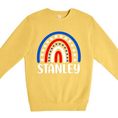 Stanley Idaho Meaningful Gift I Love Stanley Idaho Usa Gift Premium Crewneck Sweatshirt