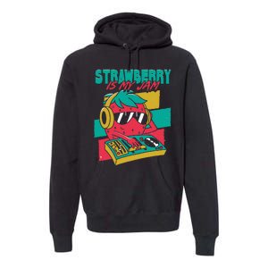 Strawberry Is My Jam Premium Hoodie