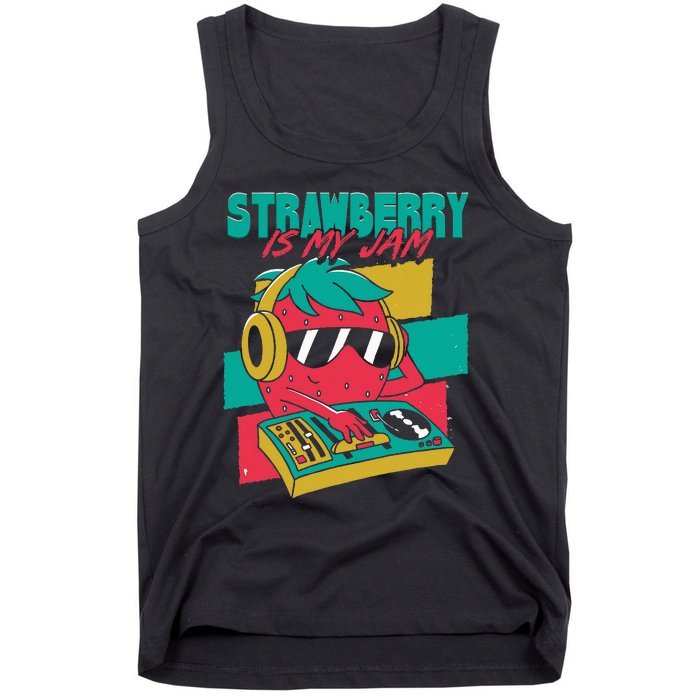 Strawberry Is My Jam Tank Top