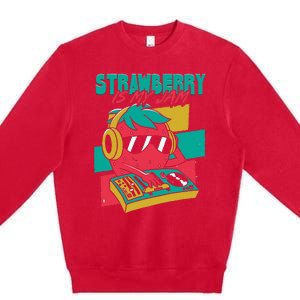 Strawberry Is My Jam Premium Crewneck Sweatshirt