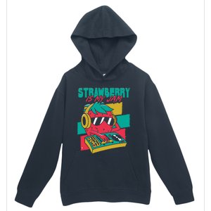 Strawberry Is My Jam Urban Pullover Hoodie