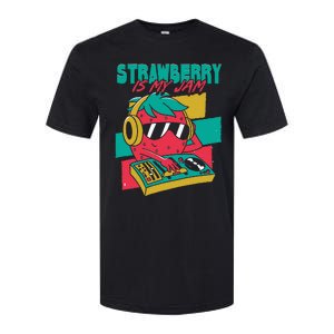 Strawberry Is My Jam Softstyle CVC T-Shirt