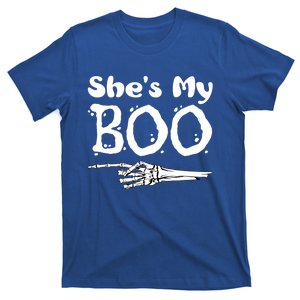 She Is My Boo Cute Matching Couple Halloween Costume Cute Gift T-Shirt