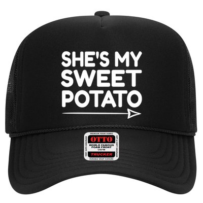 She Is My Sweet Potato Funny I Yam Funny Gift Sweet Potato Lover Meaningful Gift Trucker Hat
