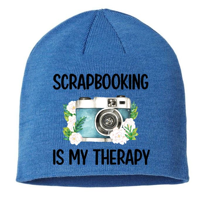 Scrapbooking Is My Therapy Scrapbooker Scrapbook Meaningful Gift Sustainable Beanie