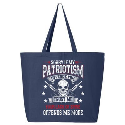 Sorry If My Patriotism Offends You 25L Jumbo Tote