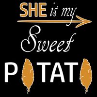 She Is My Sweet Potato Funny Matching Couple Costume Meaningful Gift Impact Tech Backpack