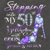 Stepping into my 50th birthday with God's grace & Mercy Vector Backpack