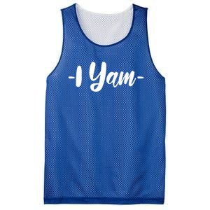 She Is My Sweet Potato I Yam Couple Matching Thanksgiving Gift Mesh Reversible Basketball Jersey Tank