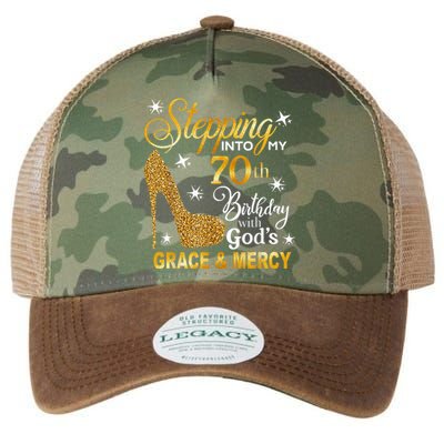 Stepping into my 70th birthday with God's grace & Mercy Legacy Tie Dye Trucker Hat