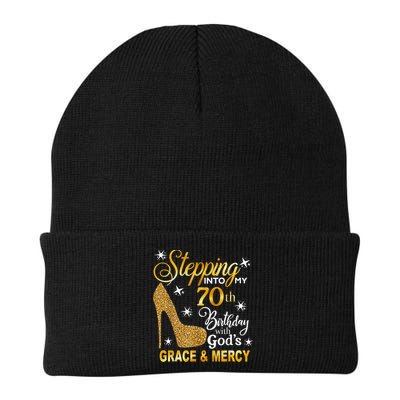 Stepping into my 70th birthday with God's grace & Mercy Beanie