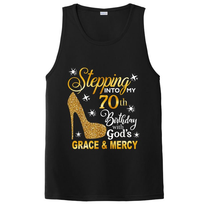Stepping into my 70th birthday with God's grace & Mercy PosiCharge Competitor Tank