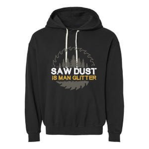 Sawdust Is Man Garment-Dyed Fleece Hoodie