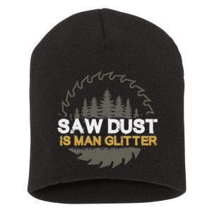 Sawdust Is Man Short Acrylic Beanie