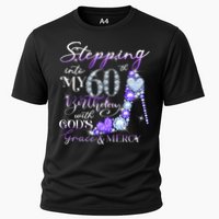 Stepping into my 60th birthday with God's grace & Mercy Cooling Performance Crew T-Shirt