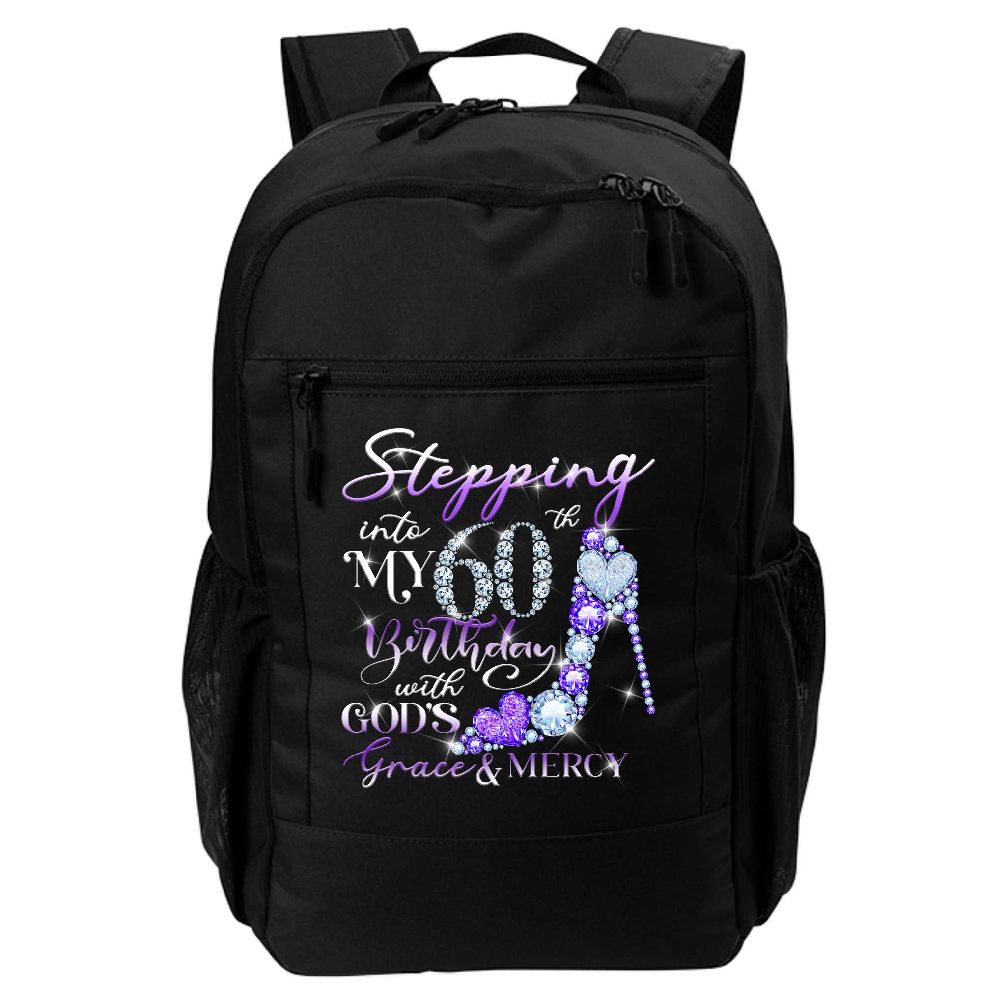 Stepping into my 60th birthday with God's grace & Mercy Backpack