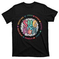 She Is Mom Greatly Love Strong Chosen Beautiful T-Shirt