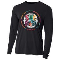 She Is Mom Greatly Love Strong Chosen Beautiful Cooling Performance Long Sleeve Crew