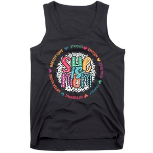 She Is Mom Greatly Love Strong Chosen Beautiful Tank Top