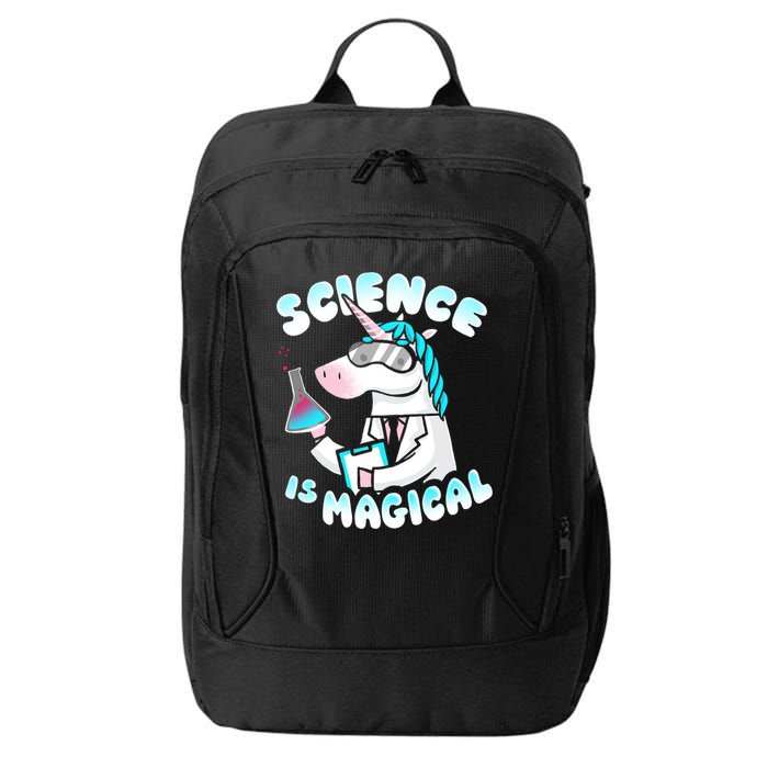 Science Is Magical Lab Unicorn Funny City Backpack