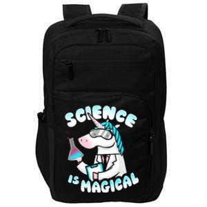 Science Is Magical Lab Unicorn Funny Impact Tech Backpack